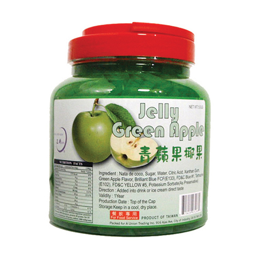 Green Apple Coconut Jelly