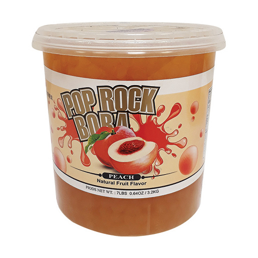 Pop Rock Boba, Peach